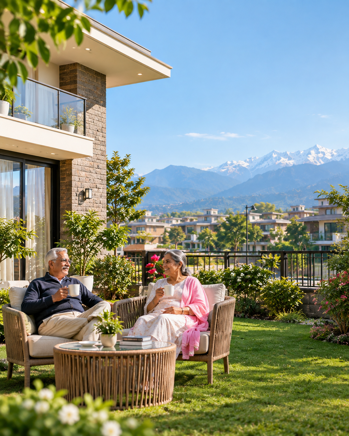 Himalayan foothills and forest around Doon Valley, Bahuwala, Dehradun